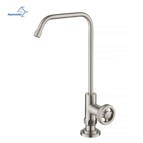 Torneira de filtragem de água aquacúbica, osmose reversa, sem espaço de ar, sistema de filtragem de água potável, bico dispensador de água