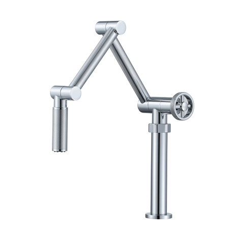 Torneira para pia de cozinha dobrável extensível para pote de enchimento duplo AF3812-5