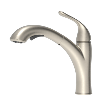 Aquacubic cUPC Pull Out Pulverizador Níquel Escovado Spray e Pulverizador de Fluxo Torneira para Pia de Cozinha