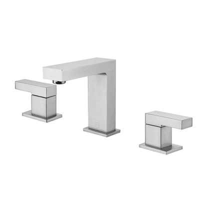 Banho de design clássico com 3 furos de latão cupc alça dupla 8 'torneira de banheiro generalizada 