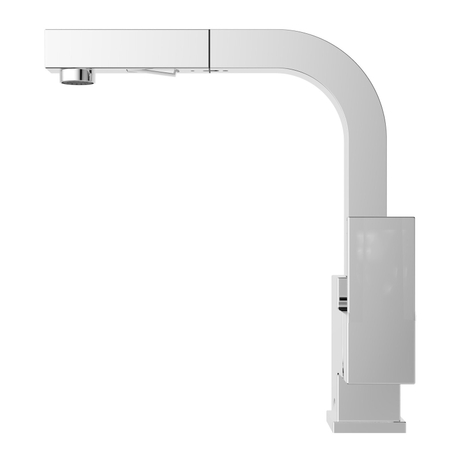 Torneira de cozinha Cartucho de cerâmica certificado CUPC e aerador com água fria e quente Pull Out Spray torneira de cozinha