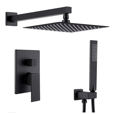 Conjunto de torneiras de chuveiro com sistema de chuveiro de chuva AF5280-7C