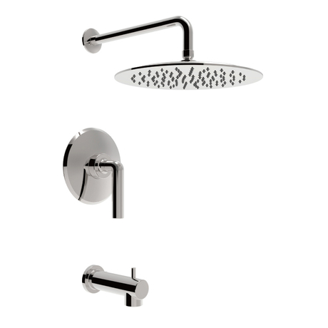 Conjunto de torneira de chuveiro com bica de banheira Kit de acabamento de chuveiro