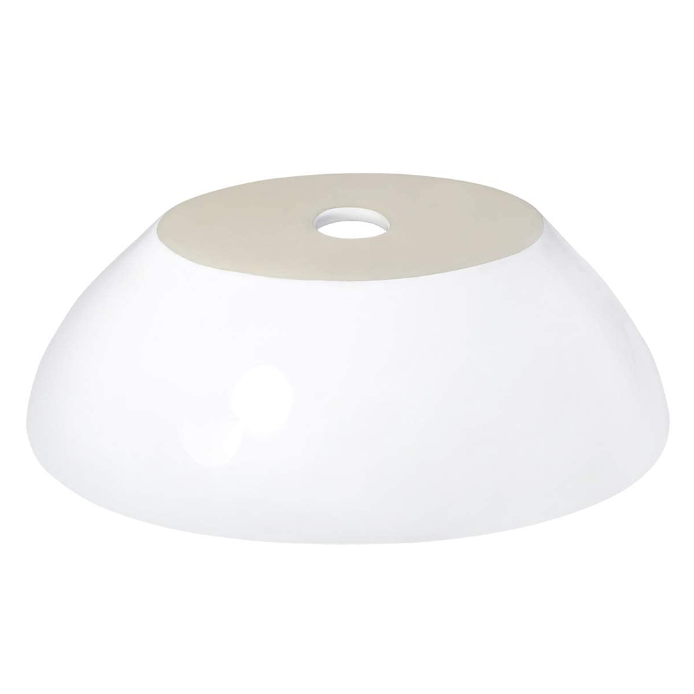 Moderno formato de ovo branco oval acima da pia de banheiro de vaso de cerâmica