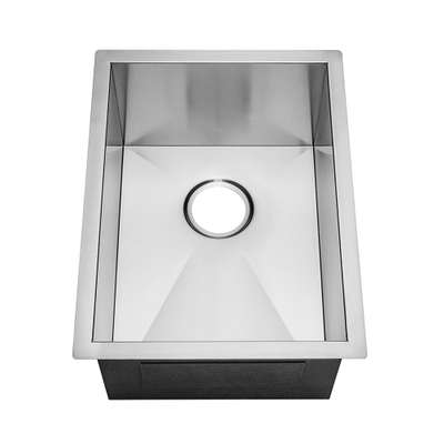 Pequena pia de cozinha feita à mão em aço inoxidável 304 Undermount RV Bar mini