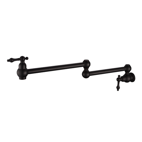 Torneira de pia de cozinha dobrável extensível para pote de enchimento duplo AF3806-5
